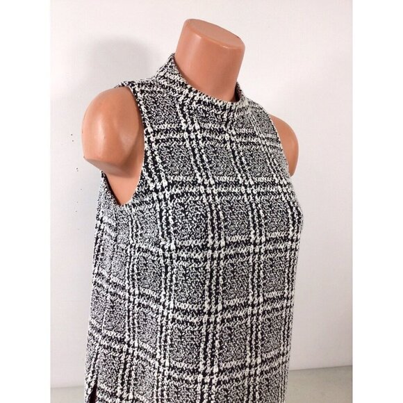 Michael Kors Plaid Blouse Womens Medium - Picture 2 of 5